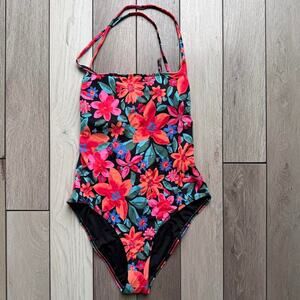 Roxy floral one piece swimsuit